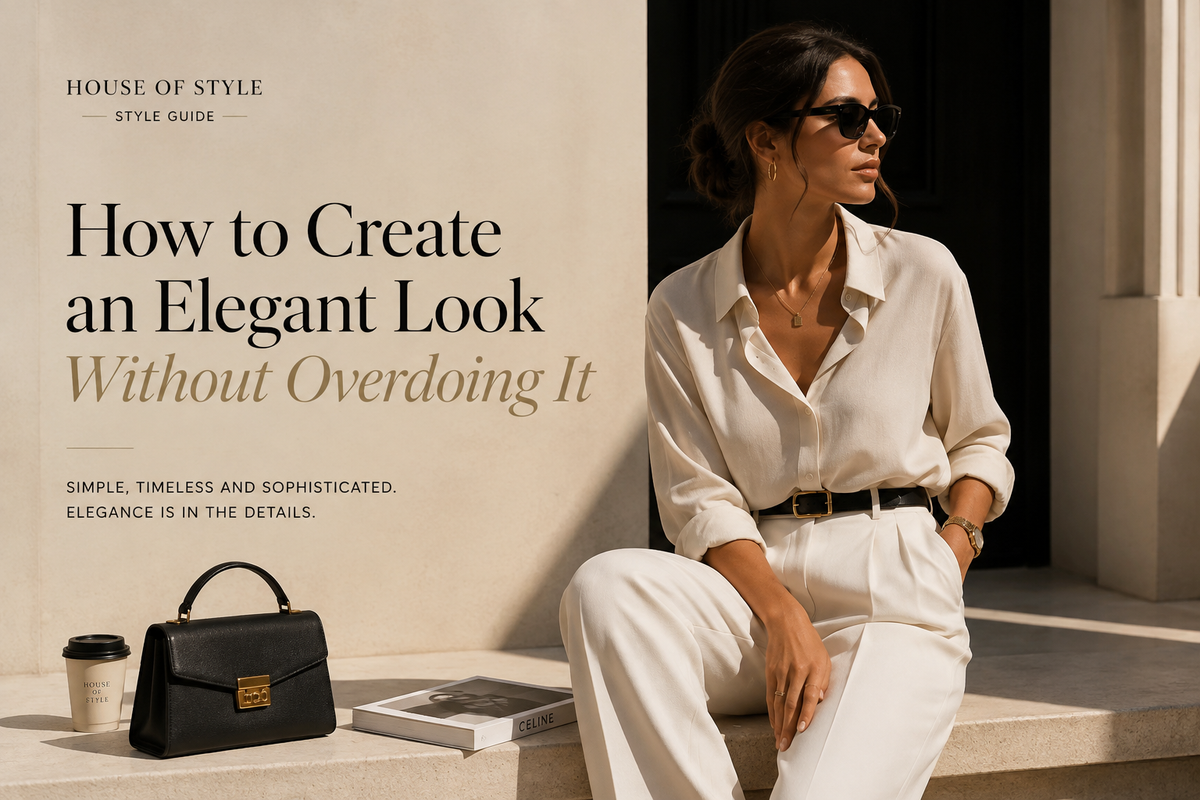 How to Create an Elegant Look Without Overdoing It