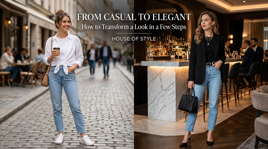 From Casual to Elegant How to Transform a Look in a Few Steps
